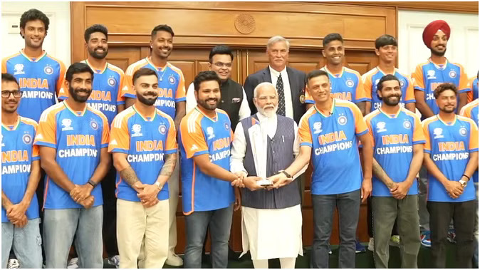 Team India Meet PM Modi