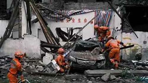 Earthquake in Tibet