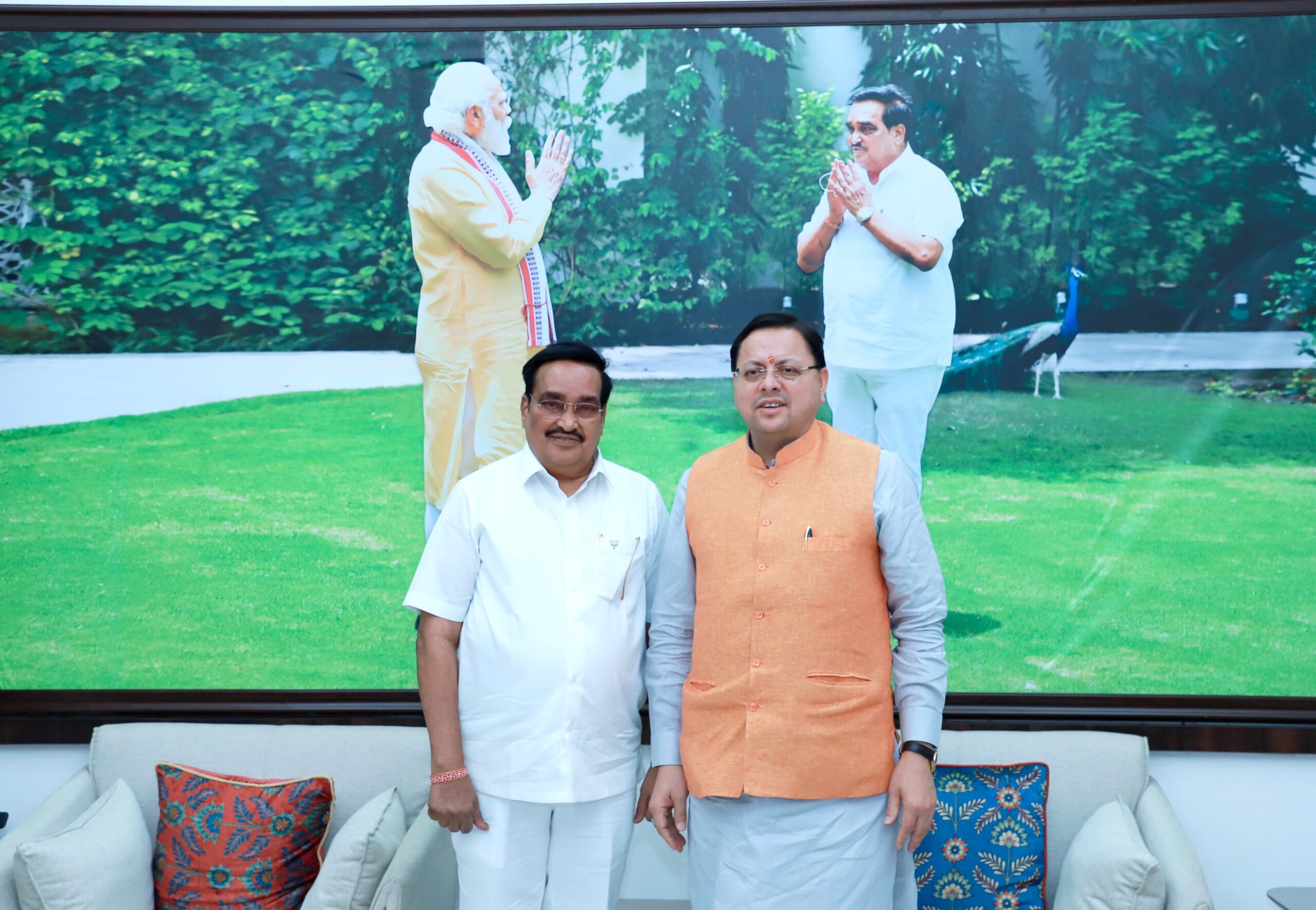 CM Dhami Delhi Visit